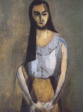 The Italian Woman (mk35), Henri Matisse